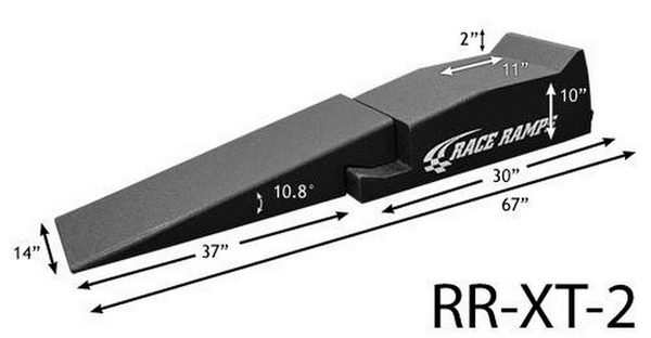 67" 2 Piece Car Service Ramps